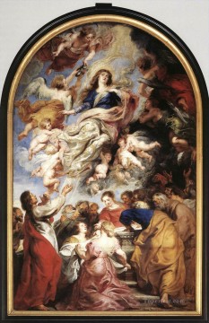 ピーター・パウル・ルーベンス Painting - 聖母被昇天 1626年 バロック様式 ピーター・パウル・ルーベンス
